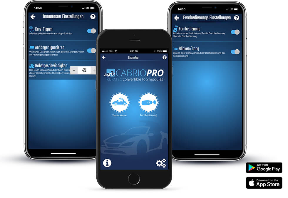 Cabrio Pro App - KUFATEC Link